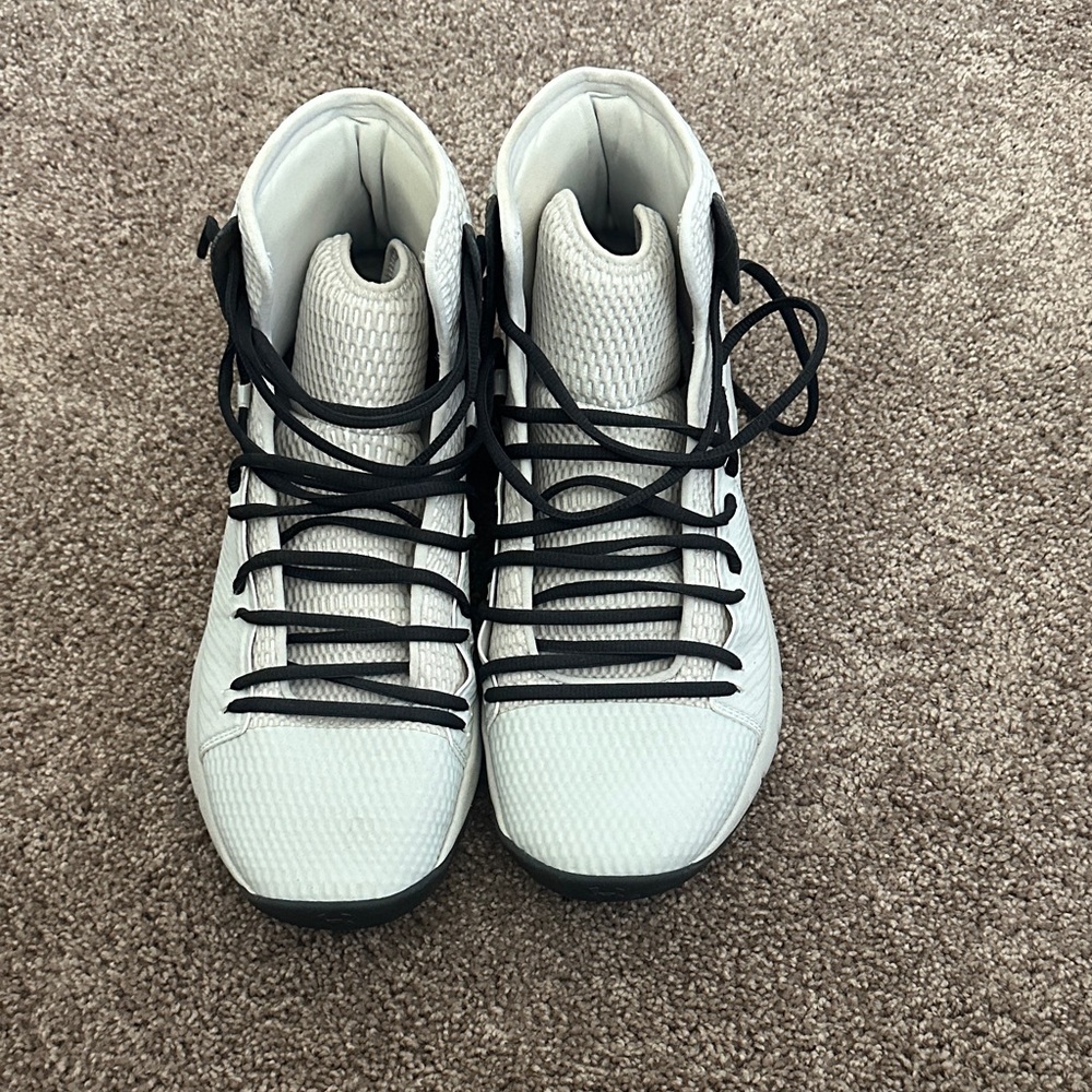 Under Armour White and Black Athletic Shoes